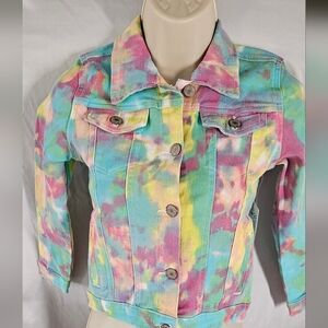 Kids Tie-Dye Jean Jacket